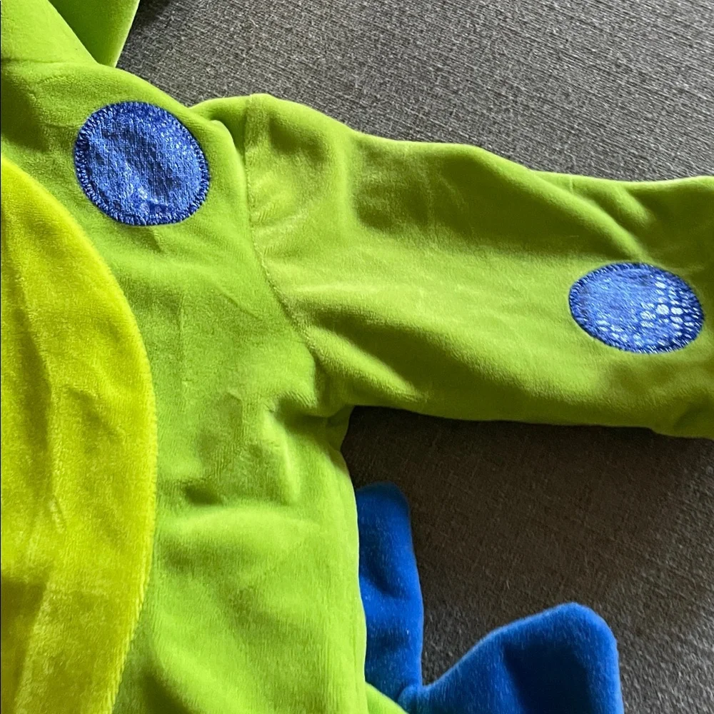 Miniwear Green Plush Dinosaur Dragon Costume 6-9 months